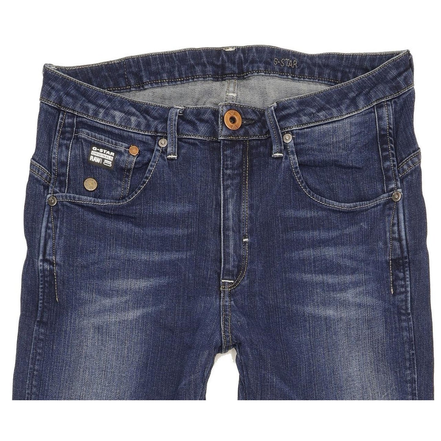 G-Star Arc 3D Women Blue Tapered Slim Stretch Jeans W27 L32