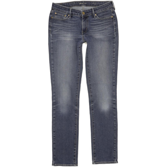 Levi's Slight Curve Women Blue Straight Classic Stretch Jeans W29 L31