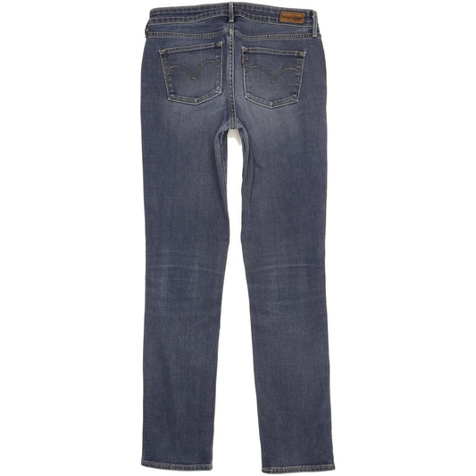 Levi's Slight Curve Women Blue Straight Classic Stretch Jeans W29 L31