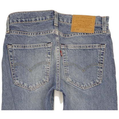 Levi's 512 Men Blue Tapered Slim Jeans W28 L31