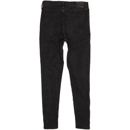 Levi's Mile Black Skinny Slim Stretch Jeans High Waisted W31 L30