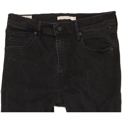 Levi's Mile Black Skinny Slim Stretch Jeans High Waisted W31 L30