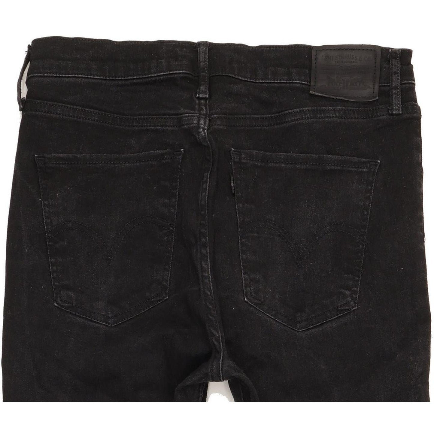 Levi's Mile Black Skinny Slim Stretch Jeans High Waisted W31 L30