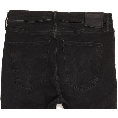 Levi's Mile Black Skinny Slim Stretch Jeans High Waisted W31 L30