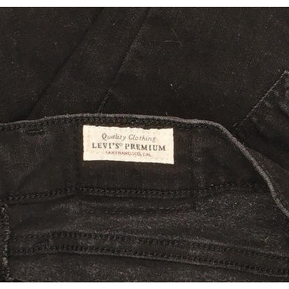 Levi's Mile Black Skinny Slim Stretch Jeans High Waisted W31 L30