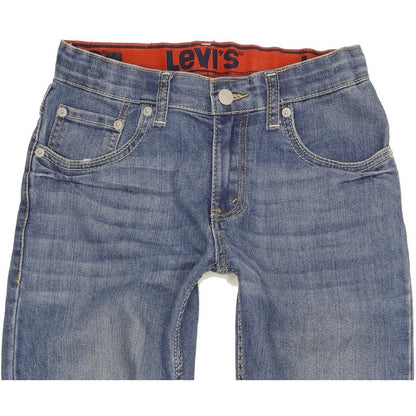 Levi's Kids Blue Straight Regular Stretch Jeans W26 L27