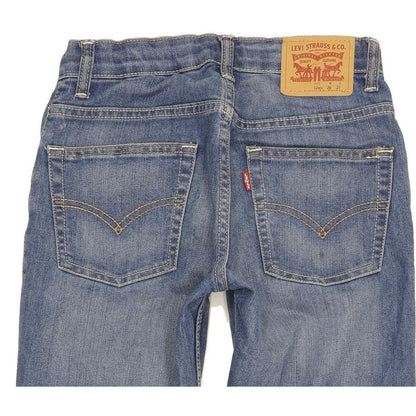 Levi's Kids Blue Straight Regular Stretch Jeans W26 L27