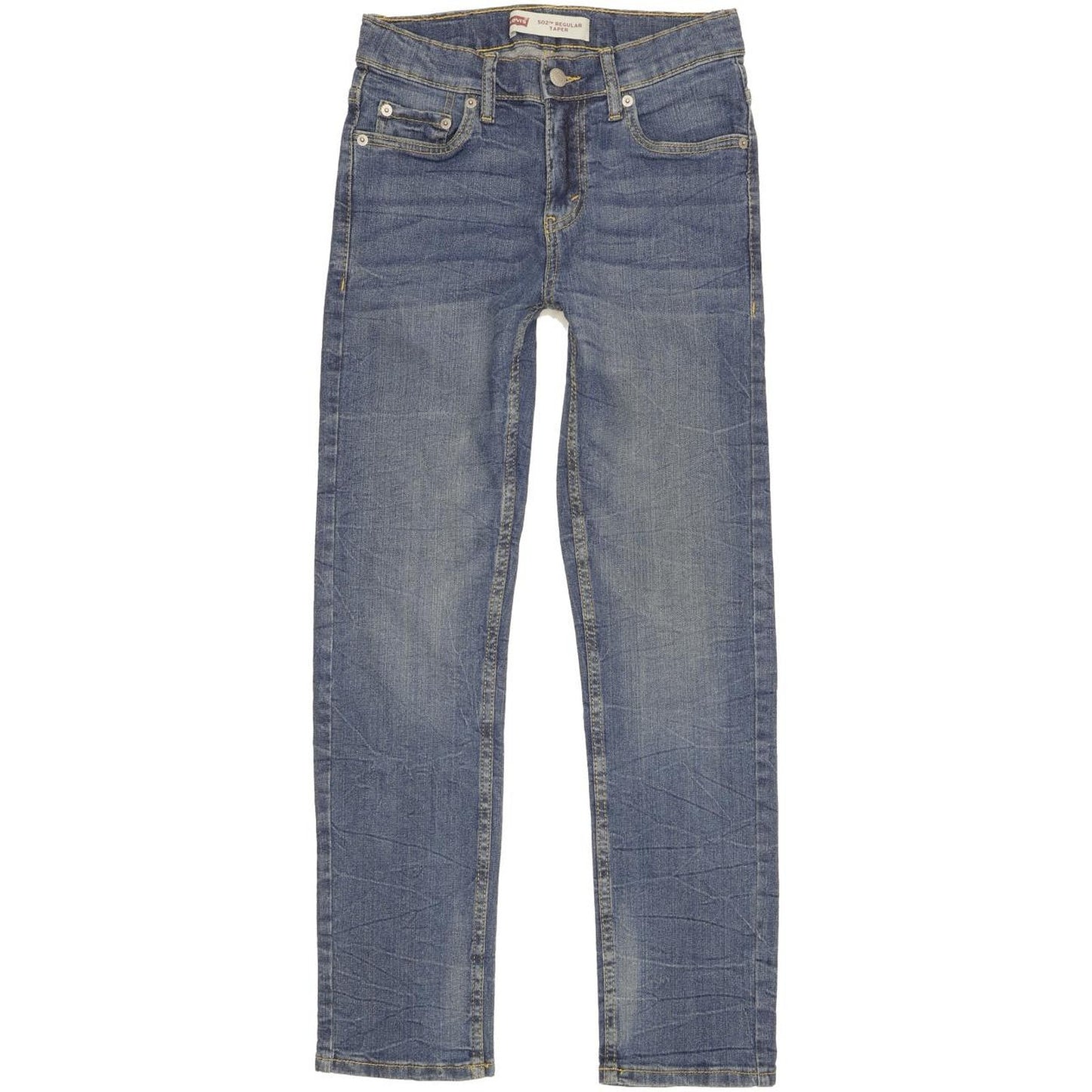 Levi's 502 Kids Blue Tapered Regular Stretch Jeans W26 L27
