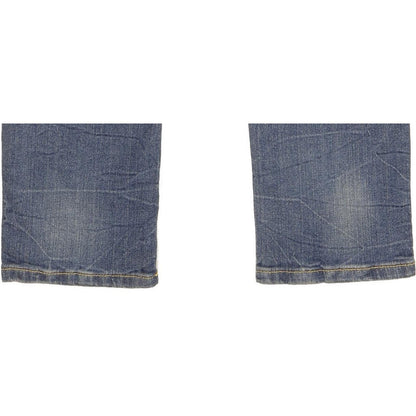 Levi's 502 Kids Blue Tapered Regular Stretch Jeans W26 L27