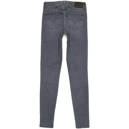 Levi's 710 Super Women Blue Skinny Slim Stretch Jeans W26 L30