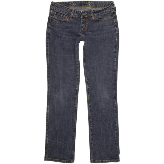 Levi's Demi Curve Women Blue Straight Slim Stretch Jeans W28 L31