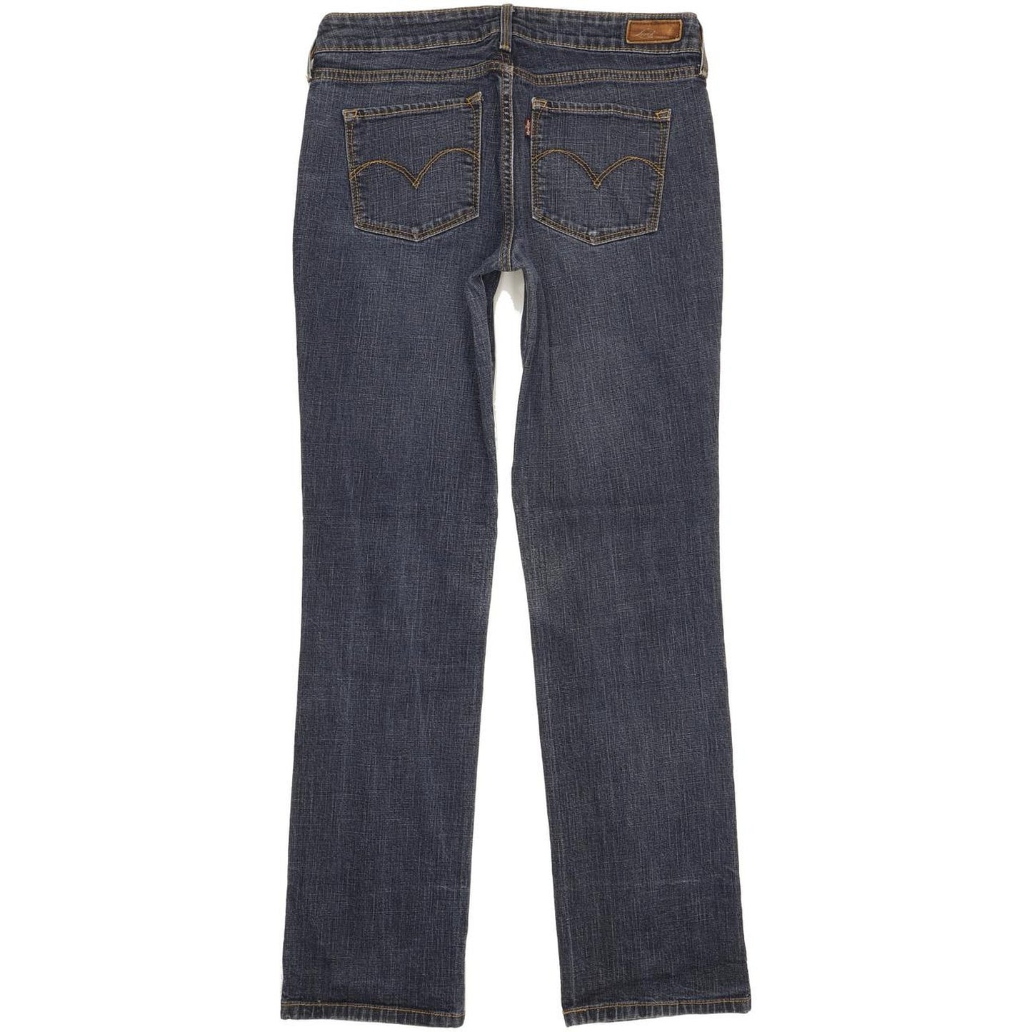 Levi's Demi Curve Women Blue Straight Slim Stretch Jeans W28 L31