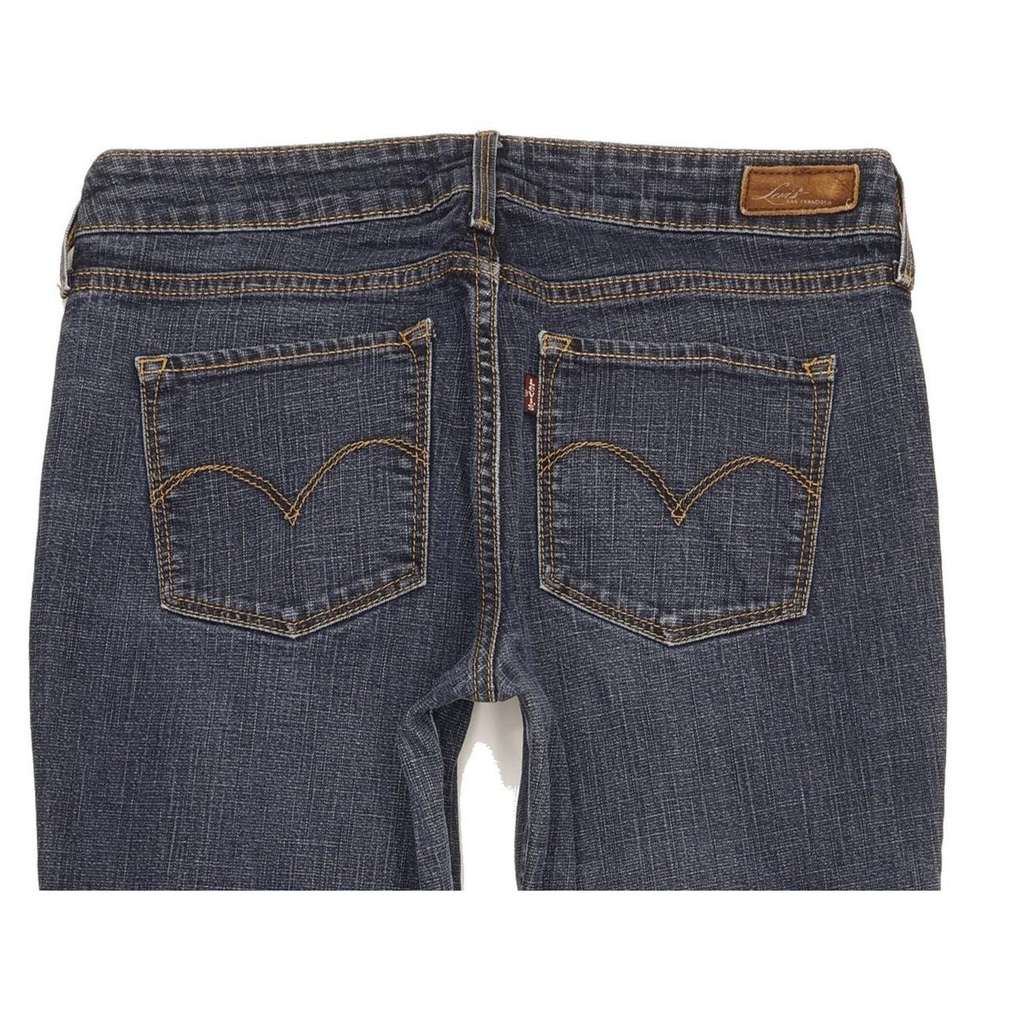 Levi's Demi Curve Women Blue Straight Slim Stretch Jeans W28 L31