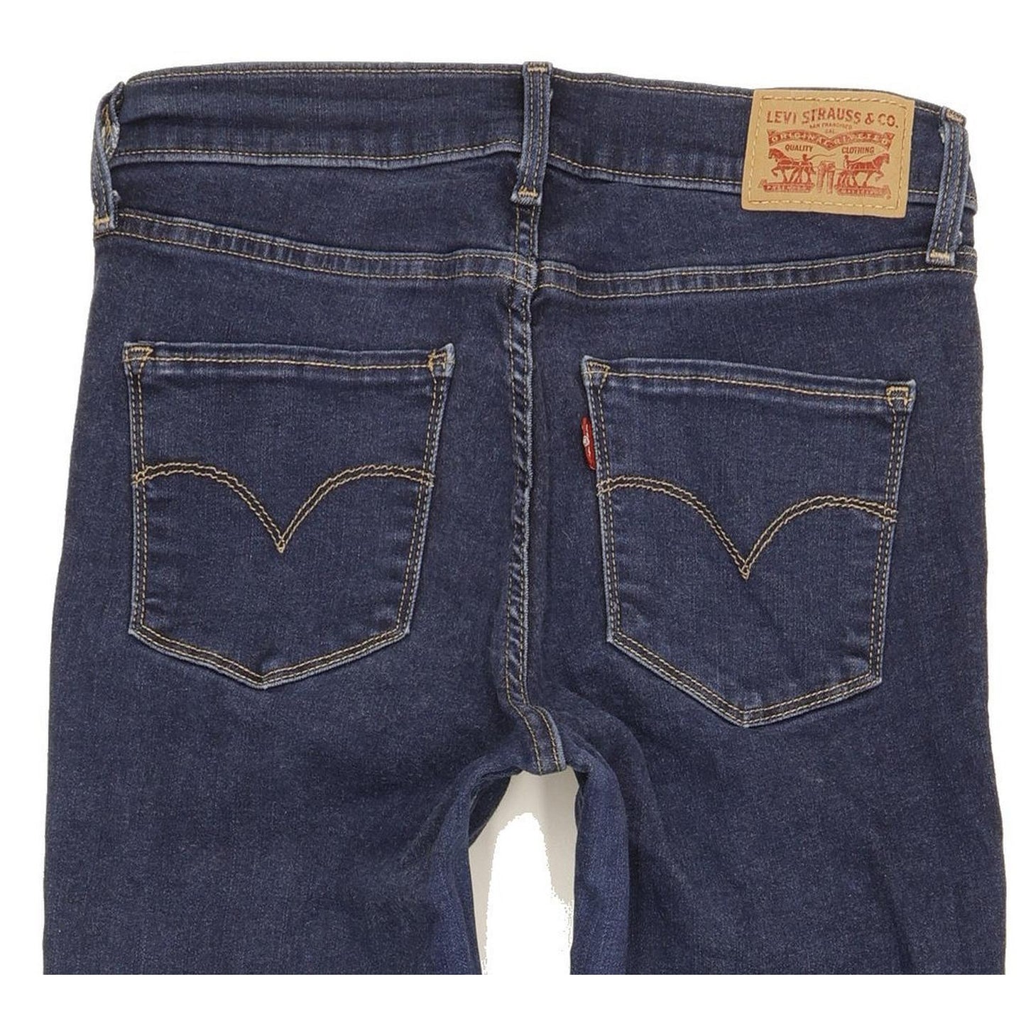 Levi's Women Blue Skinny Slim Stretch Jeans W27 L27
