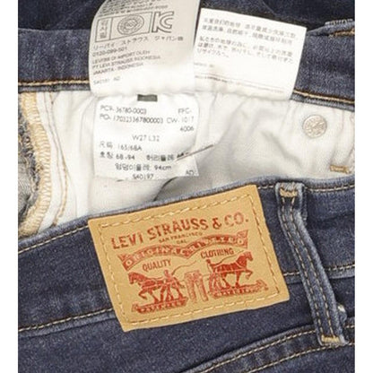 Levi's Women Blue Skinny Slim Stretch Jeans W27 L27