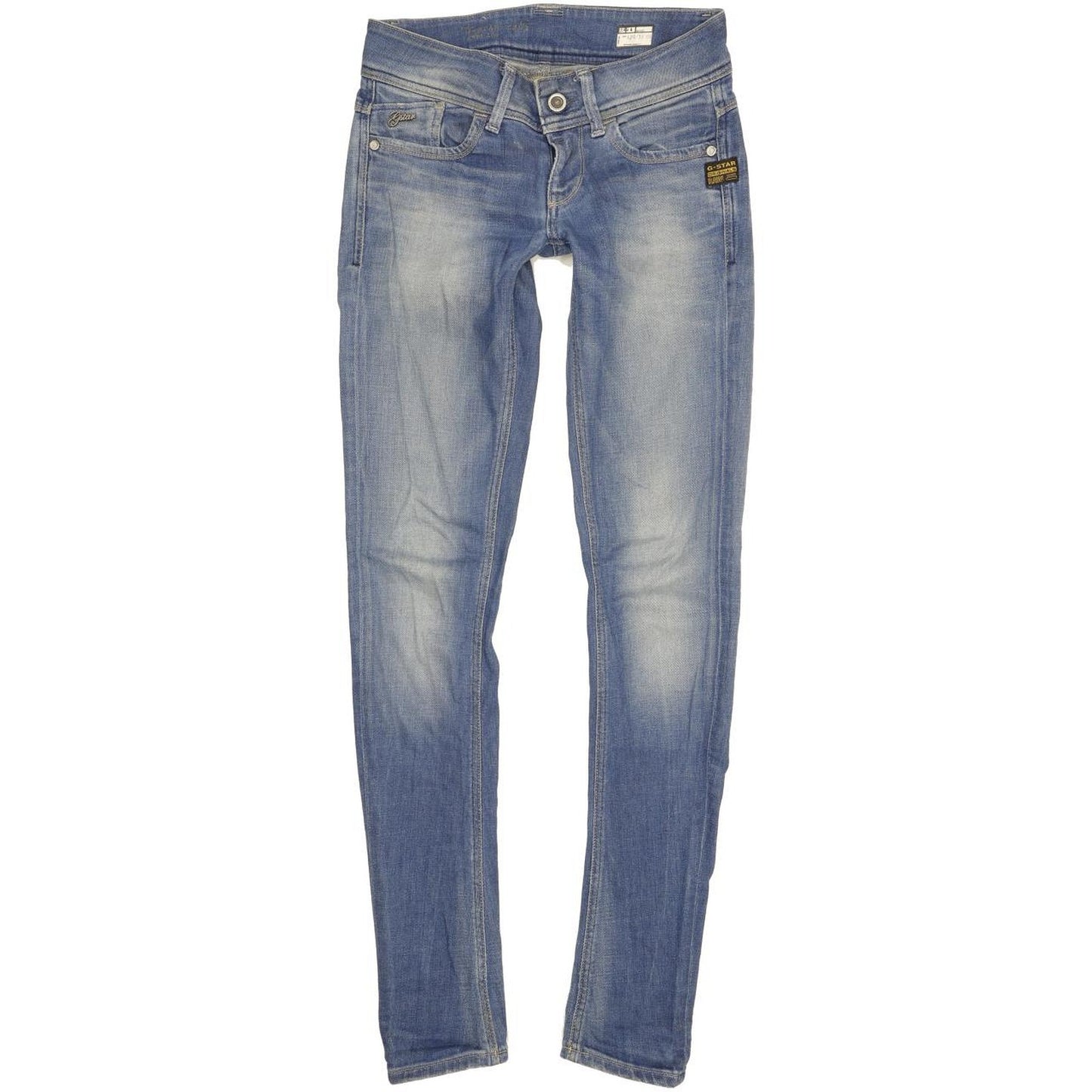 G-Star Lynn Women Blue Skinny Slim Stretch Jeans W26 L34