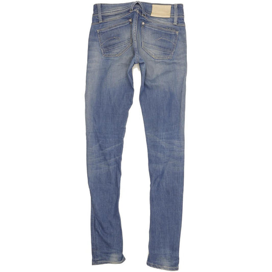 G-Star Lynn Women Blue Skinny Slim Stretch Jeans W26 L34
