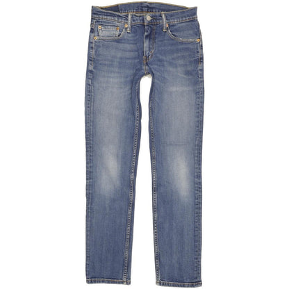 Levi's 511 Men Blue Straight Slim Stretch Jeans W30 L31