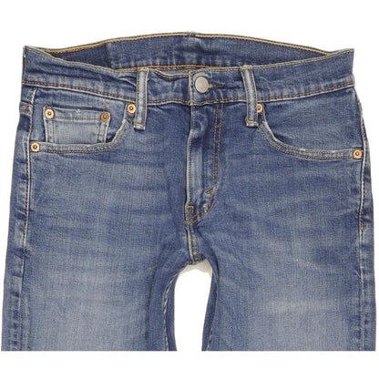Levi's 511 Men Blue Straight Slim Stretch Jeans W30 L31
