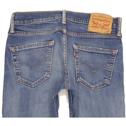 Levi's 511 Men Blue Straight Slim Stretch Jeans W30 L31