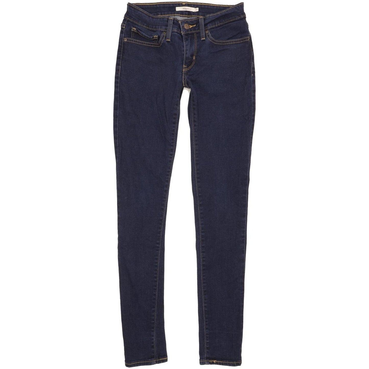 Levi's 711 Women Blue Skinny Slim Stretch Jeans W27 L31