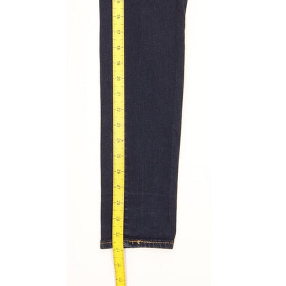 Levi's 711 Women Blue Skinny Slim Stretch Jeans W27 L31