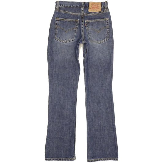 Levi's 525 Women Blue Bootcut Slim Jeans W27 L31