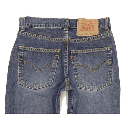 Levi's 525 Women Blue Bootcut Slim Jeans W27 L31