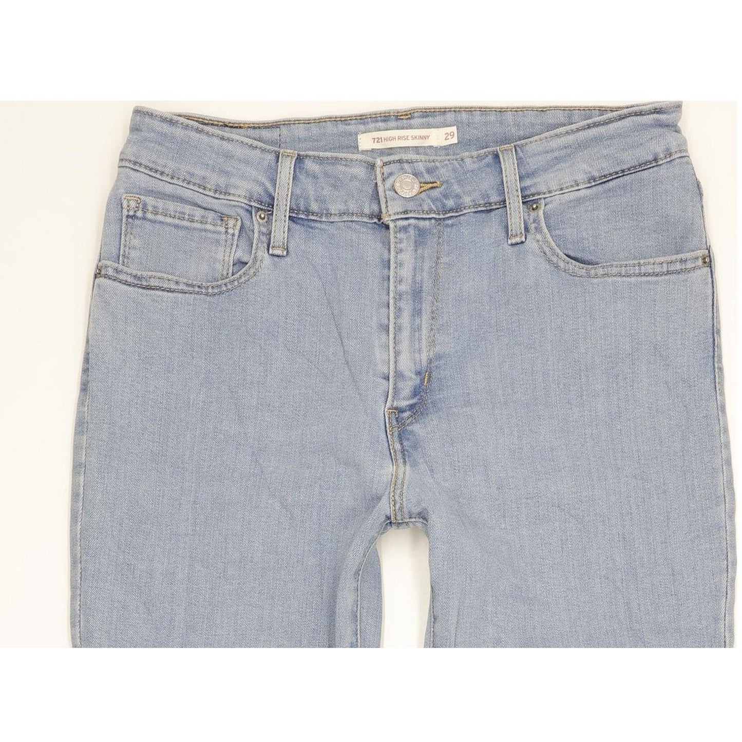 Levi's 721 Women Blue Skinny Slim Stretch Jeans W29 L32