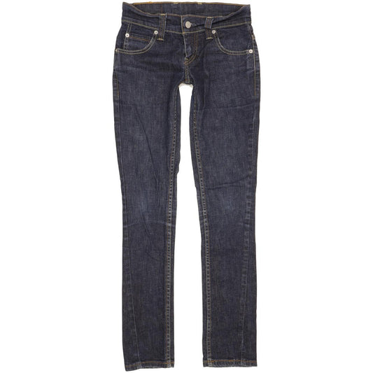 Levi's 603 Women Blue Skinny Slim Stretch Jeans W25 L31