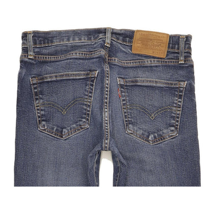 Levi's 511 Men Blue Straight Slim Stretch Jeans W29 L29