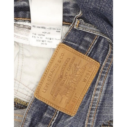 Levi's 511 Men Blue Straight Slim Stretch Jeans W29 L29