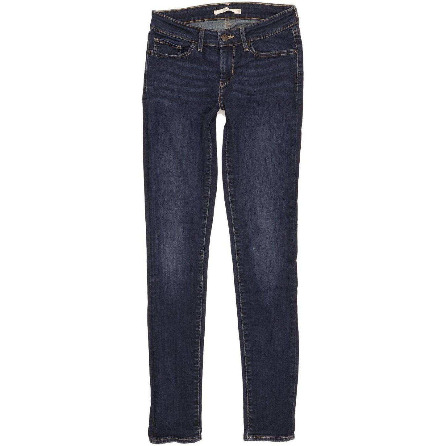 Levi's 711 Women Navy Skinny Slim Stretch Jeans W28 L32