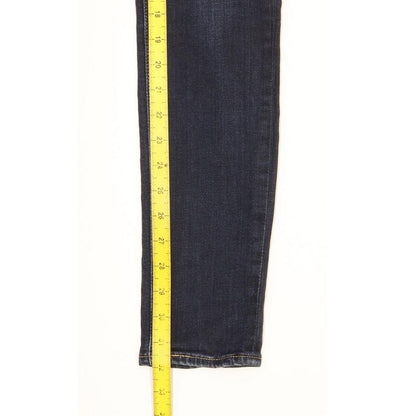 Levi's 711 Women Navy Skinny Slim Stretch Jeans W28 L32