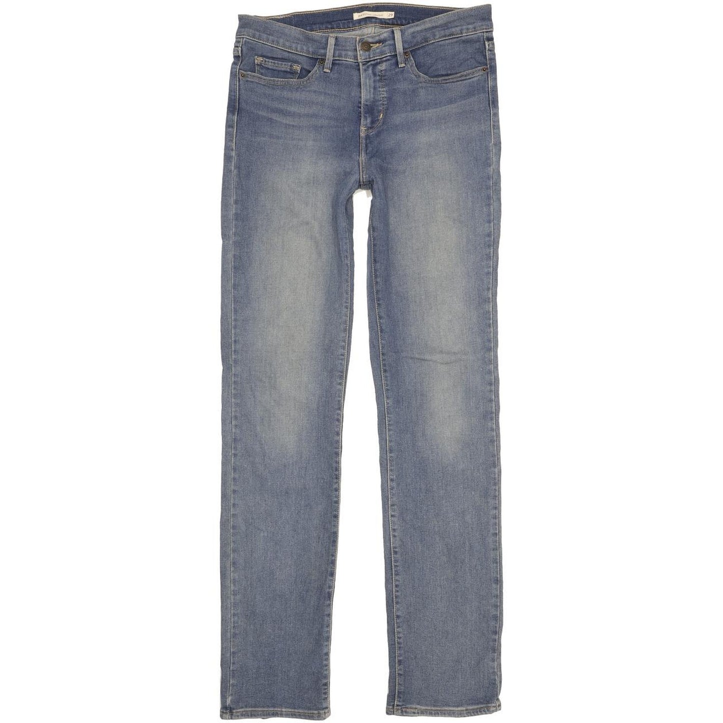 Levi's 314 Shaping Women Blue Straight Slim Jeans W29 L34