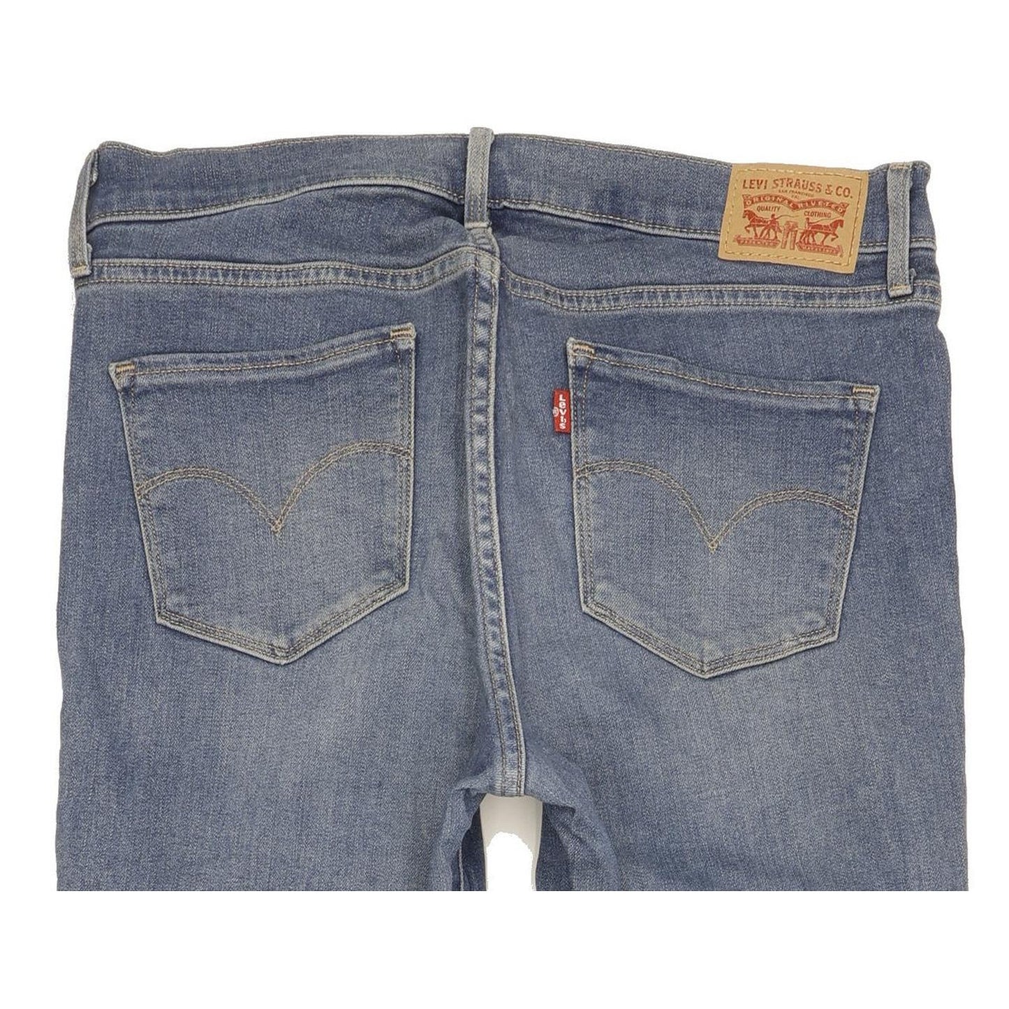 Levi's 314 Shaping Women Blue Straight Slim Jeans W29 L34
