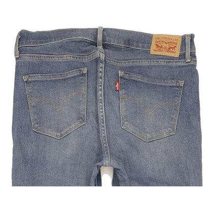Levi's 314 Shaping Women Blue Straight Slim Jeans W29 L34