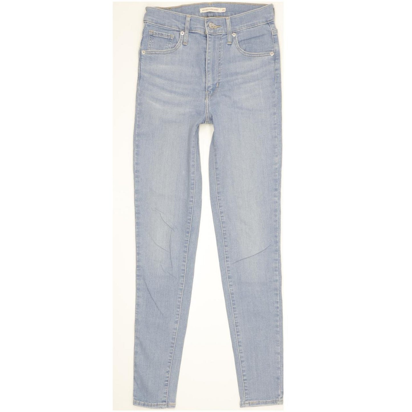 Levi's Mile Blue Skinny Slim Stretch Jeans High Waisted W26 L30
