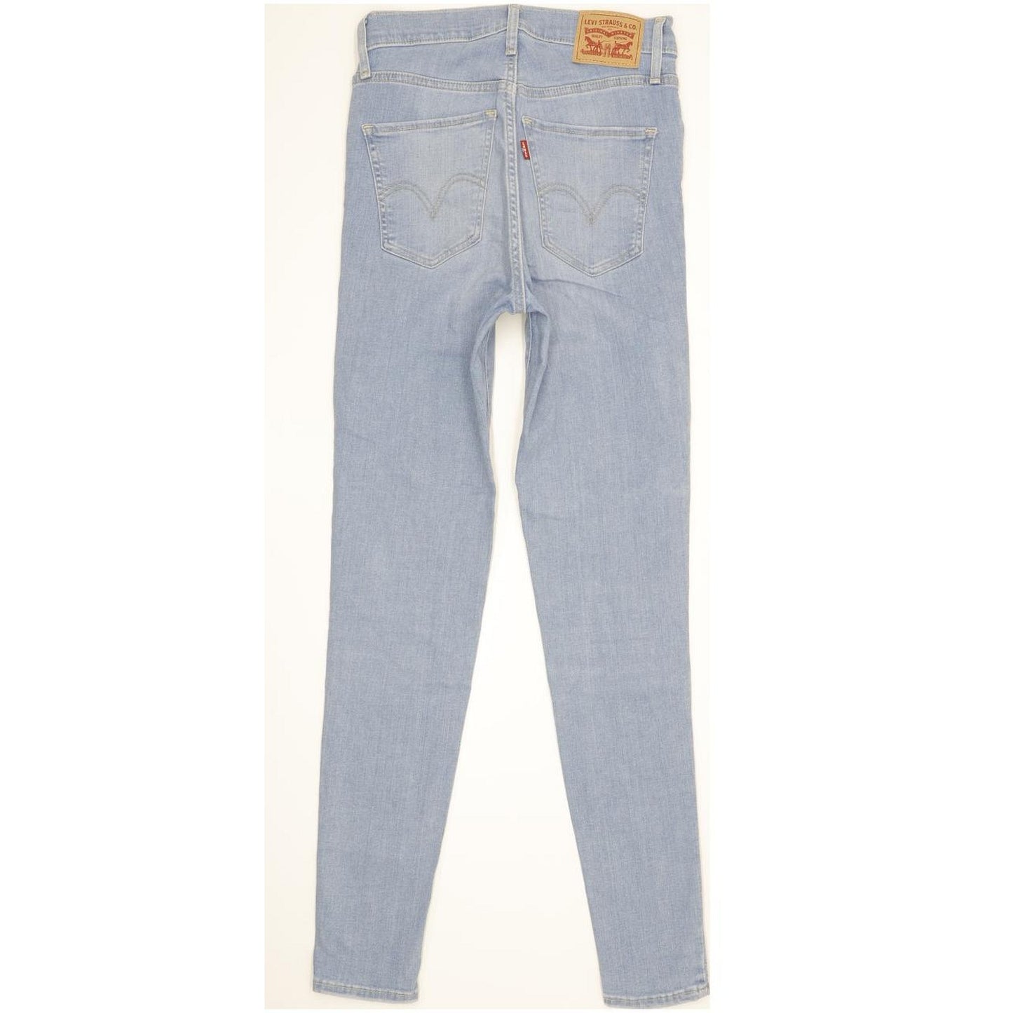 Levi's Mile Blue Skinny Slim Stretch Jeans High Waisted W26 L30