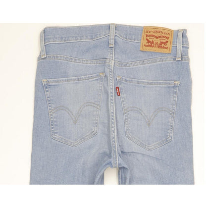 Levi's Mile Blue Skinny Slim Stretch Jeans High Waisted W26 L30