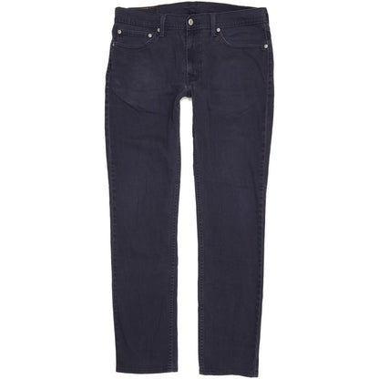 Levi's 511 Men Navy Straight Slim Stretch Jeans W34 L32