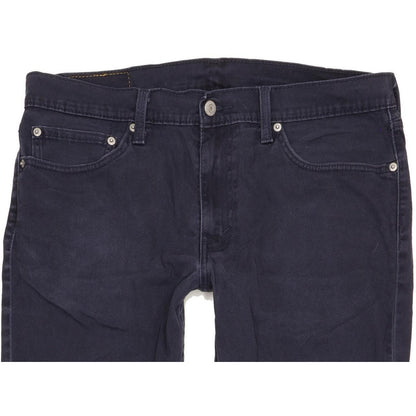 Levi's 511 Men Navy Straight Slim Stretch Jeans W34 L32