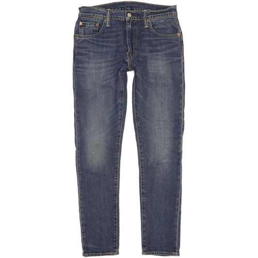 Levi's 512 Men Blue Tapered Slim Stretch Jeans W30 L31