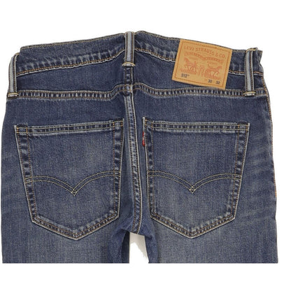 Levi's 512 Men Blue Tapered Slim Stretch Jeans W30 L31