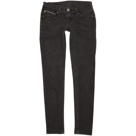 Levi's Women Black Skinny Slim Stretch Jeans W26 L31