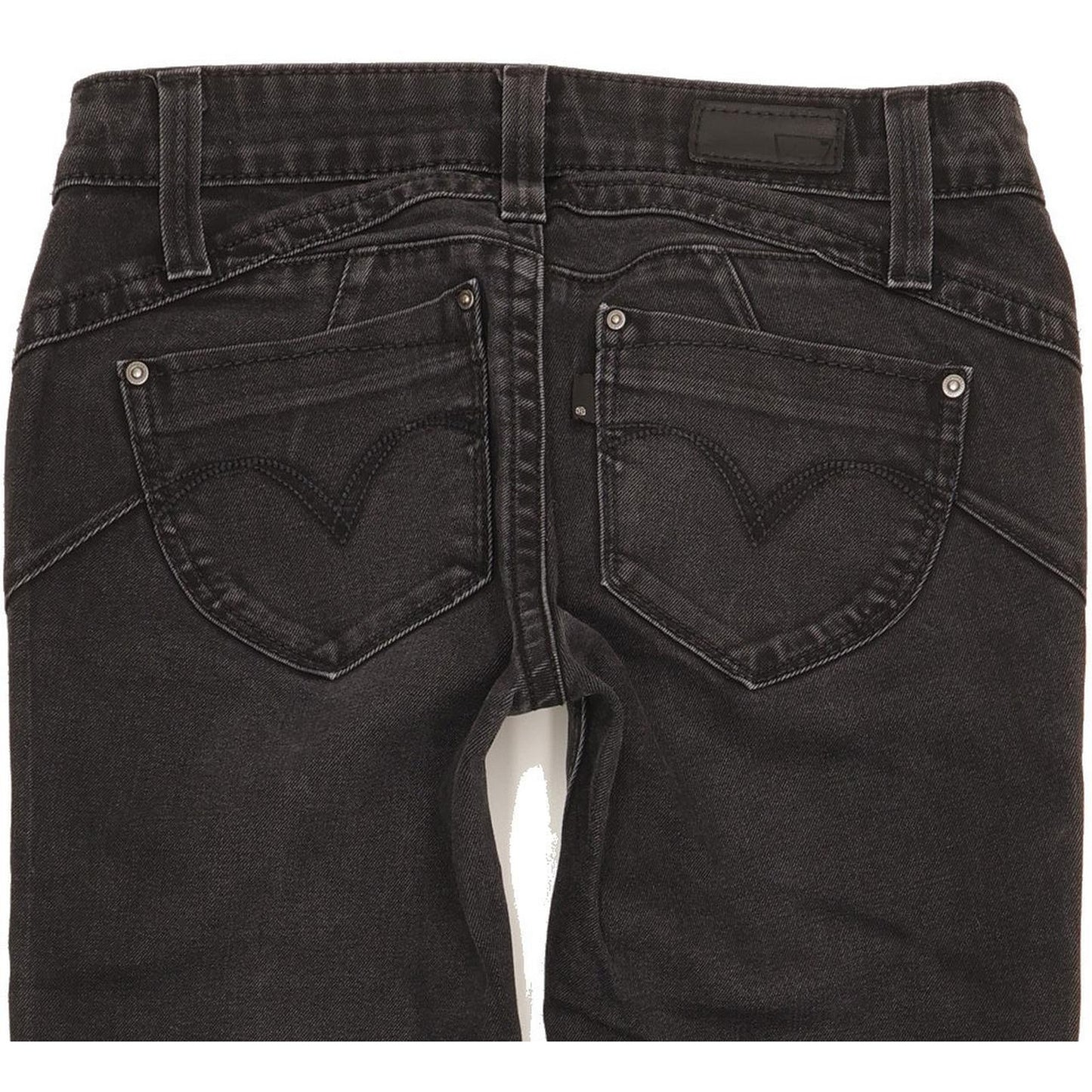 Levi's Women Black Skinny Slim Stretch Jeans W26 L31