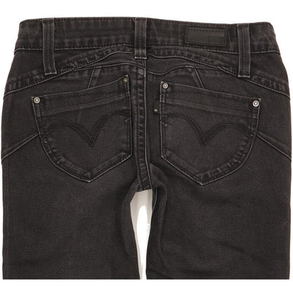 Levi's Women Black Skinny Slim Stretch Jeans W26 L31