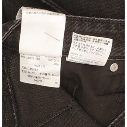 Levi's Women Black Skinny Slim Stretch Jeans W26 L31