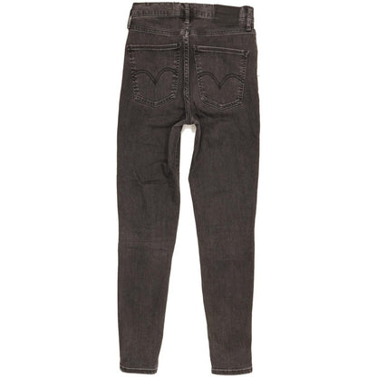 Levi's Mile Black Skinny Slim Stretch Jeans High Waisted W28 L28