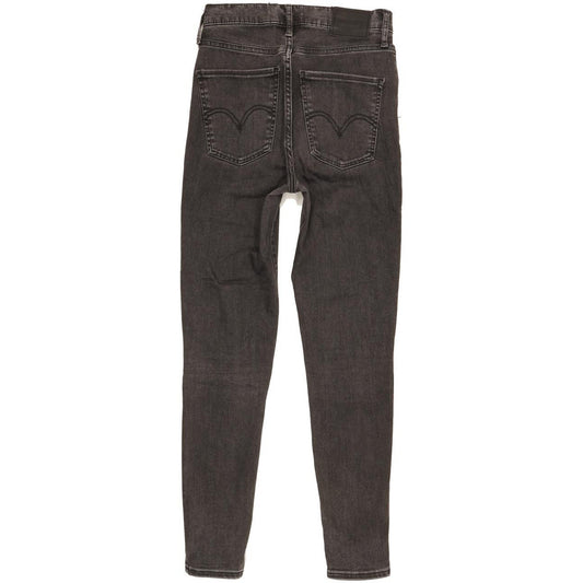 Levi's Mile Black Skinny Slim Stretch Jeans High Waisted W28 L28